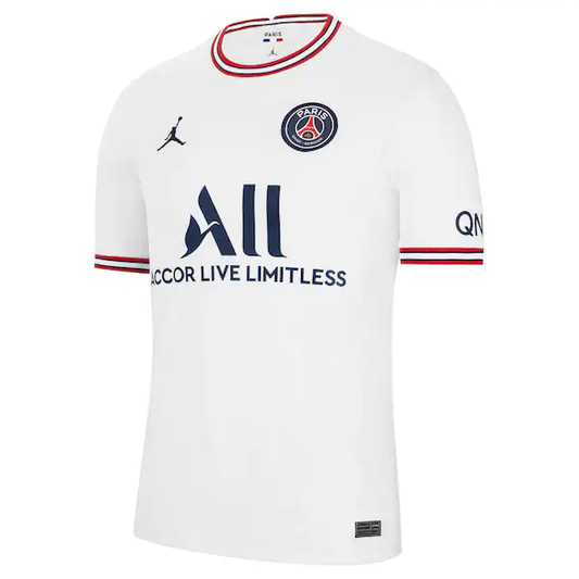 PSG x Air Jordan White Jersey